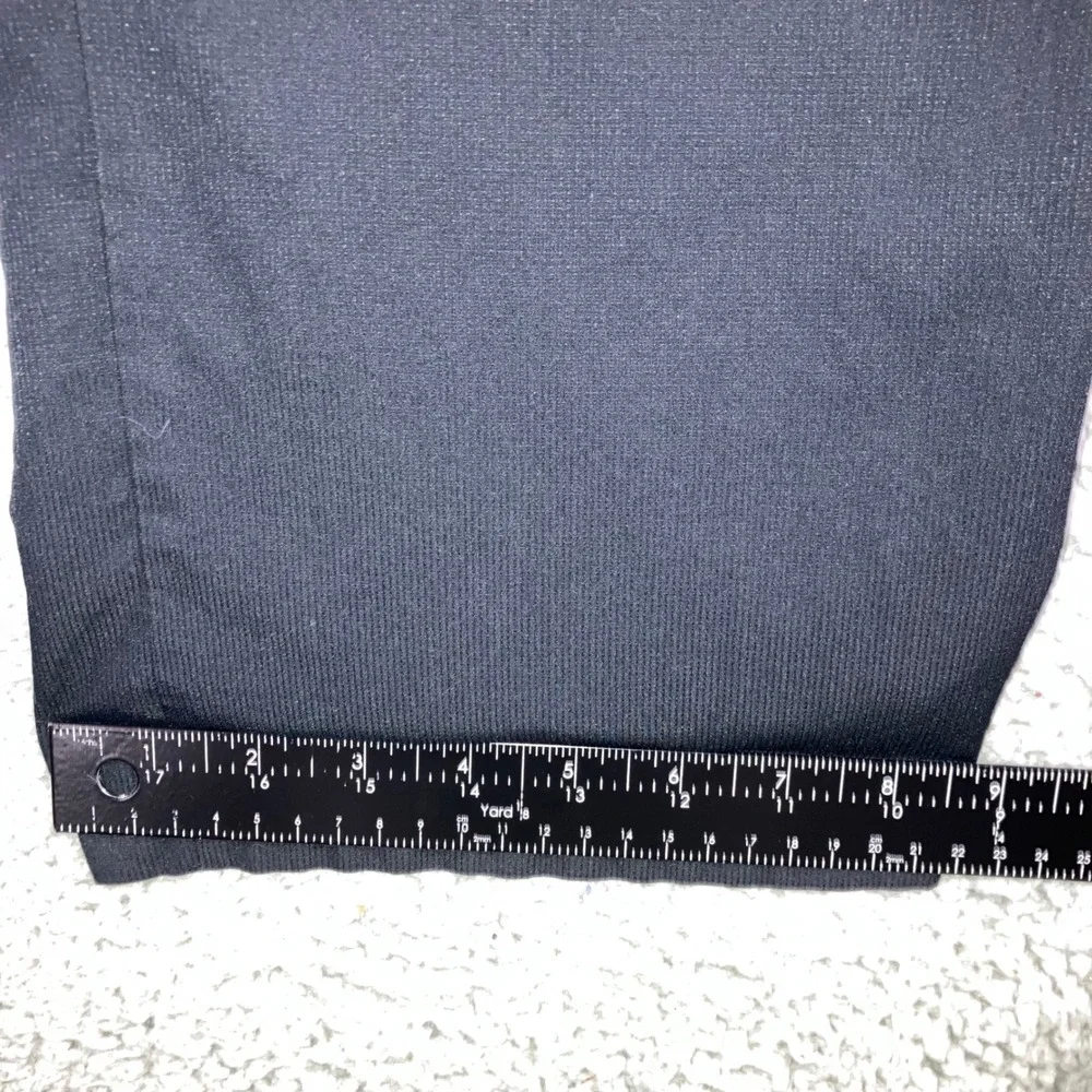 Under Armour Track Pants Men Medium 28x31 Loose Wide Leg Zip Ankle Spellout Logo